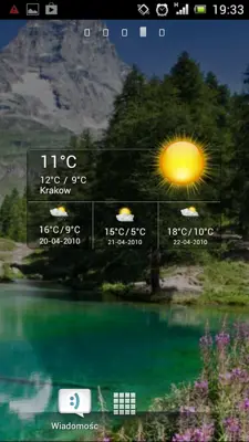 Cute Weather Widget android App screenshot 0