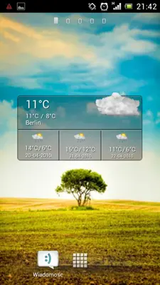 Cute Weather Widget android App screenshot 2