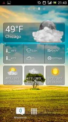 Cute Weather Widget android App screenshot 3