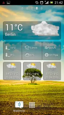 Cute Weather Widget android App screenshot 4